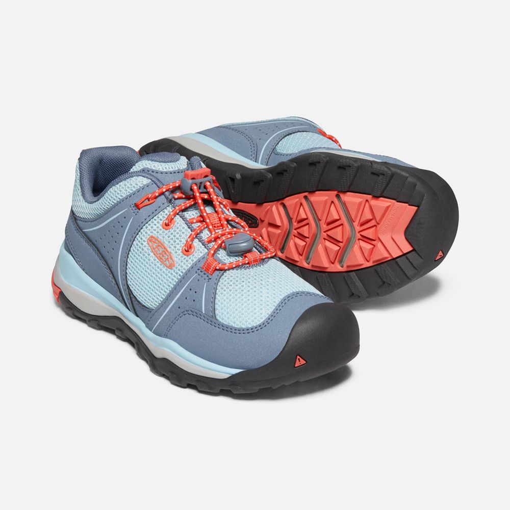 Baskets Keen Enfant Bleu/Corail | Terradora Ii Sport Shoes | IGUZQ-9418